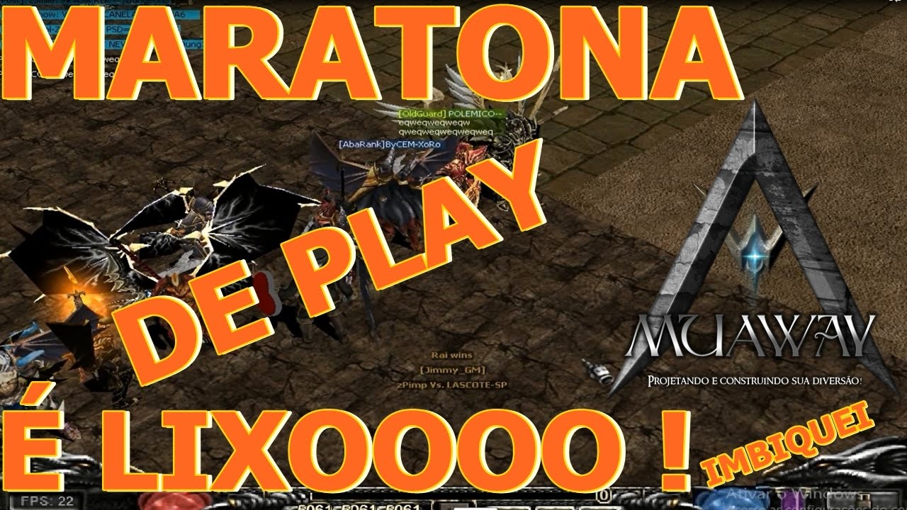 MUAWAY 🔵MARATONA DE PLAY &Eacute; LIXO ! IMBIQUEII | POLEMICO MUAWAY 2017 |