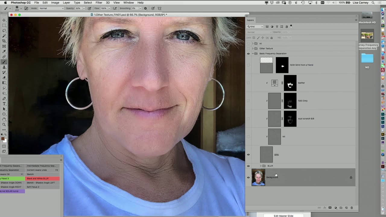 Utilizing Filters in the Photoshop Frequency Separation Tool