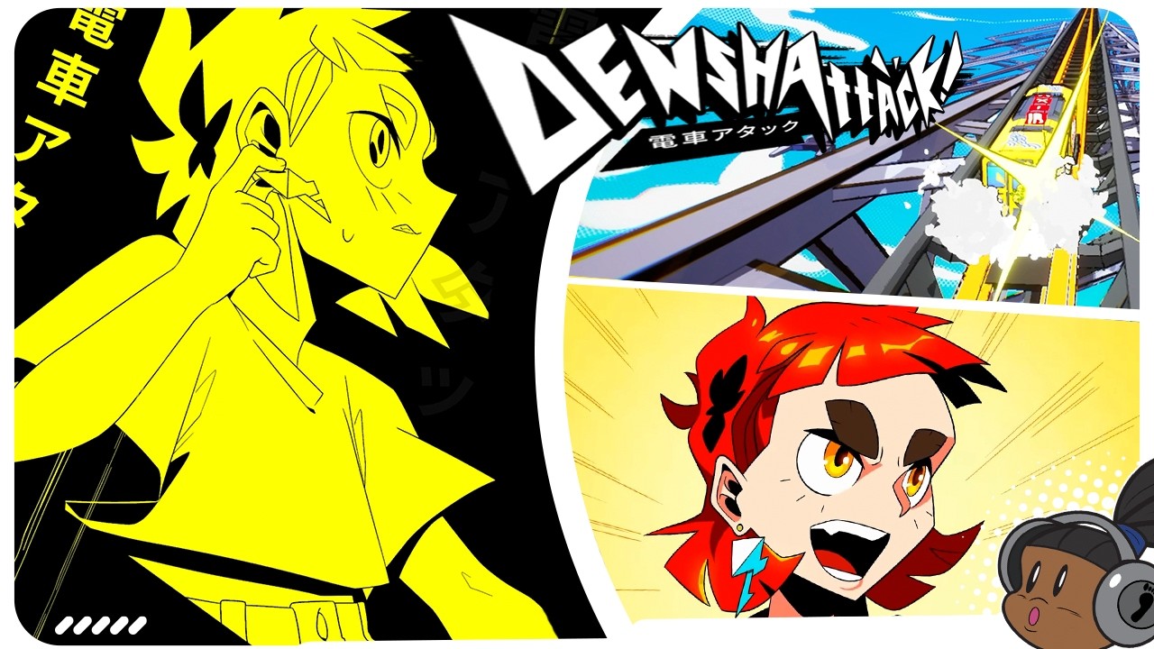 Jet Set Radio but You're a Train? Denshattack! is Insane
