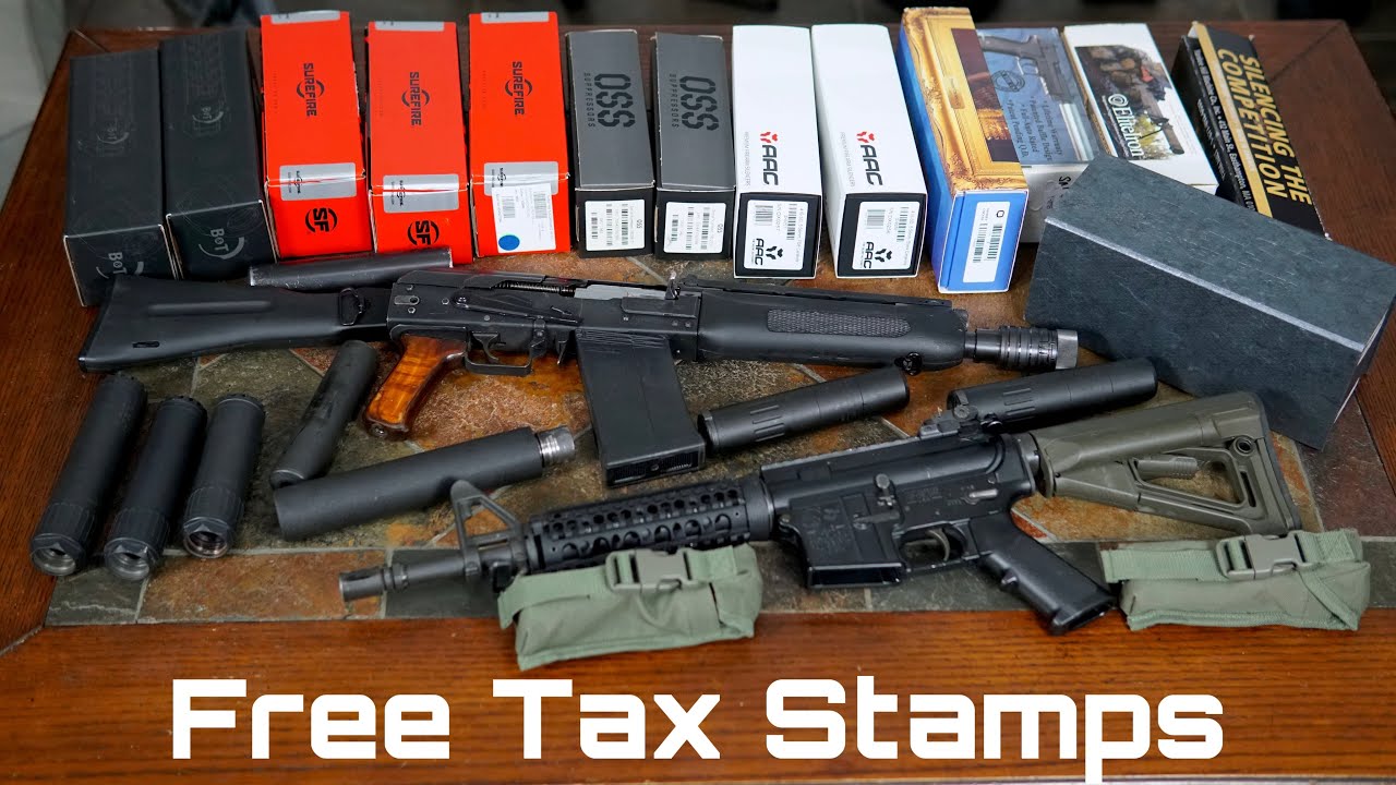 Unboxing 24 Free Tax Stamps! Suppressors, SBR, & SBS!!