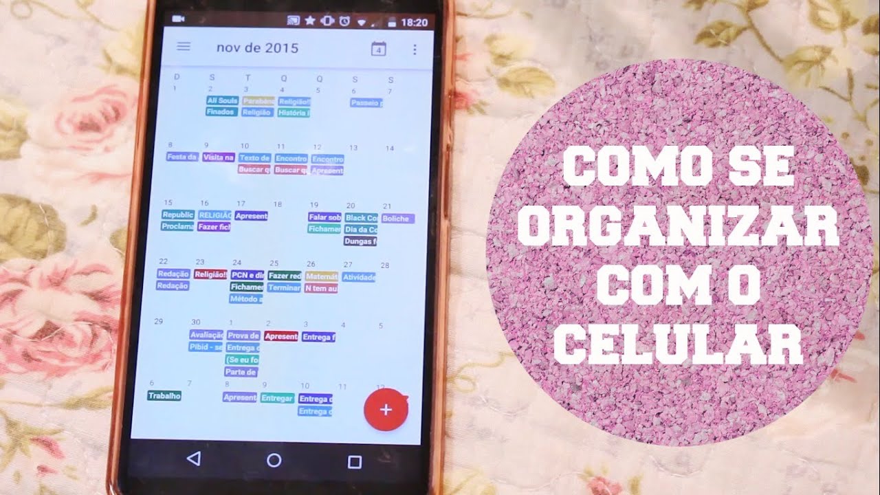 Como se organizar com o celular - App e dicas