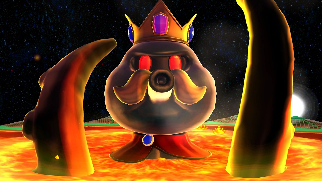 Super Mario Galaxy: King Kaliente Boss Fight (4K 60fps)