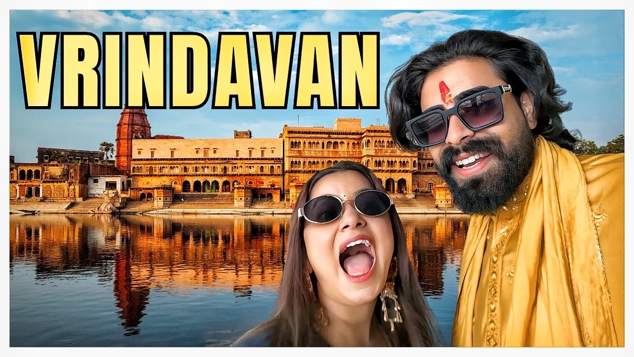 Hum Toh Chale Vrindavan 🙏 #teratrigunvlogs #vrindavan 