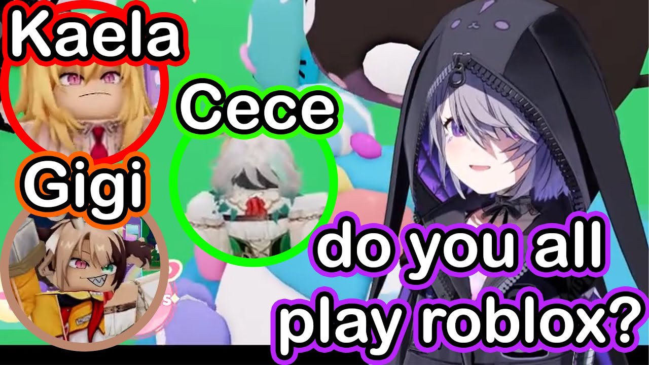 Bijou Meets CC, GG, and Kaela in Roblox. (Skin Only)