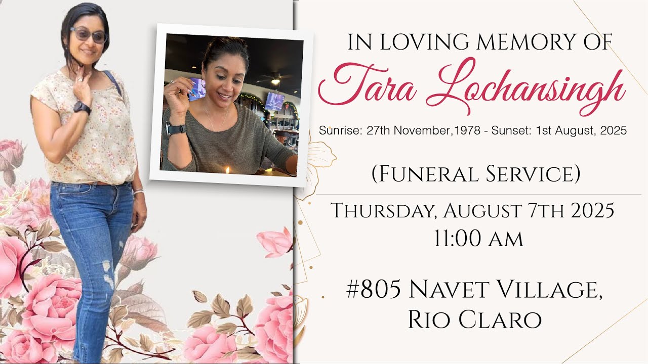 The Funeral Service of Tara Lochansingh