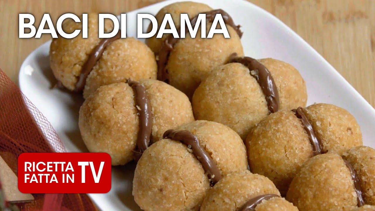 BACI DI DAMA di Benedetta Rossi - Ricetta TV Fatto in Casa per Voi