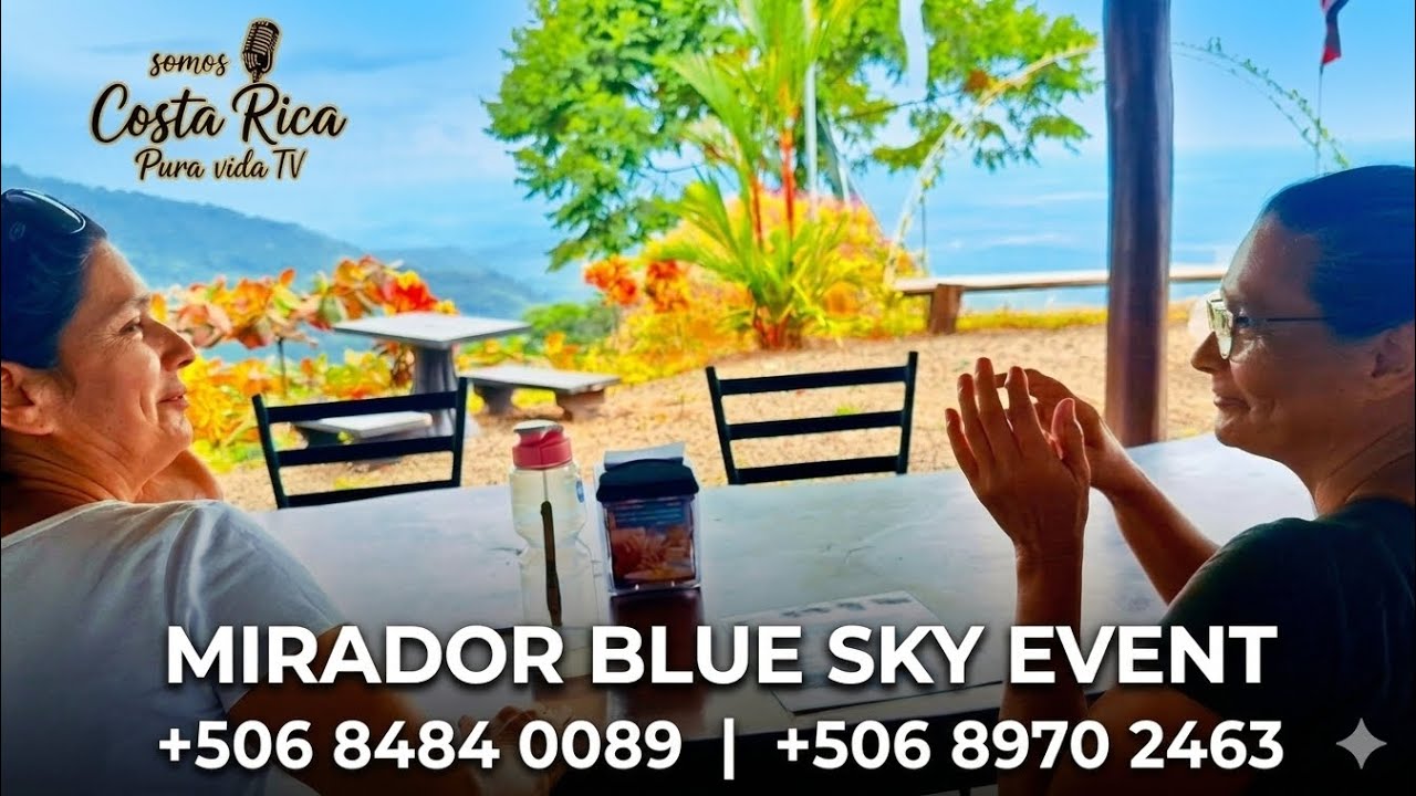 Descubriendo la magia del Mirador Blue Sky Event en El Carmen de Parrita a 664 m s n m #Parrita .