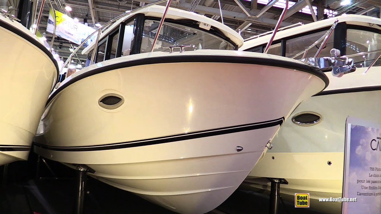2017 Quicksilver Captur 755 Pilothouse Motor Boat - Walkaround - 2016 Salon Nautique Paris