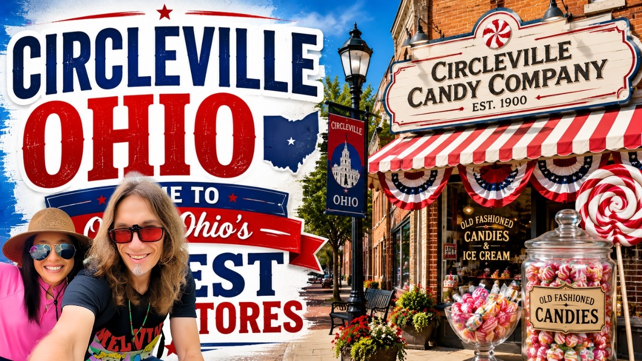 Circleville, Ohio Walking Tour – Ice Cream, History & Hidden Gems!