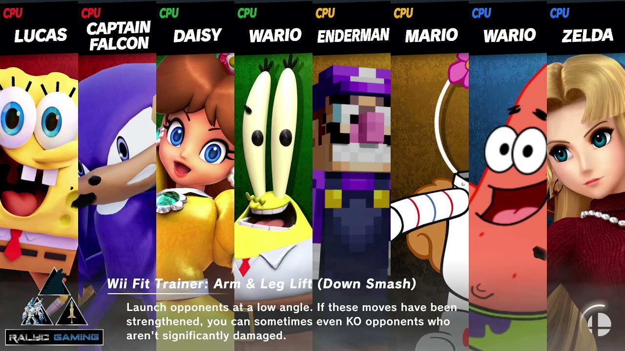 Smash Mods Ultimate:  4 Team Battle