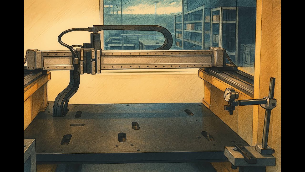 High-Speed Gantry System | Swiss Precision & Extreme Dynamics by Jenny Science