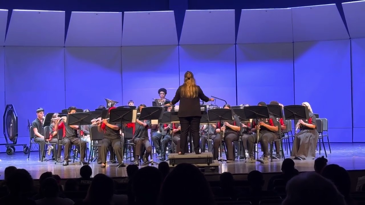 Null middle school - Symphonic Band - Majestica by Gary Gazlay