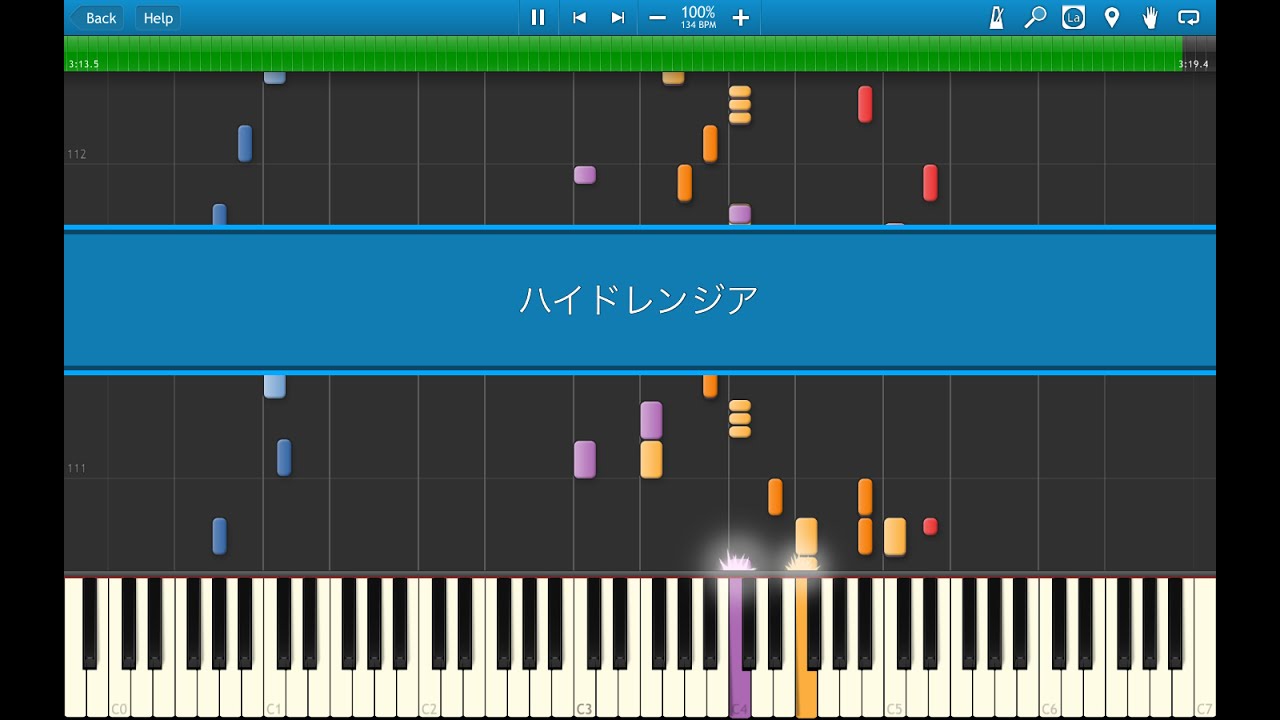 【MIDI】ハイドレンジア/LonePi【ピアノ】