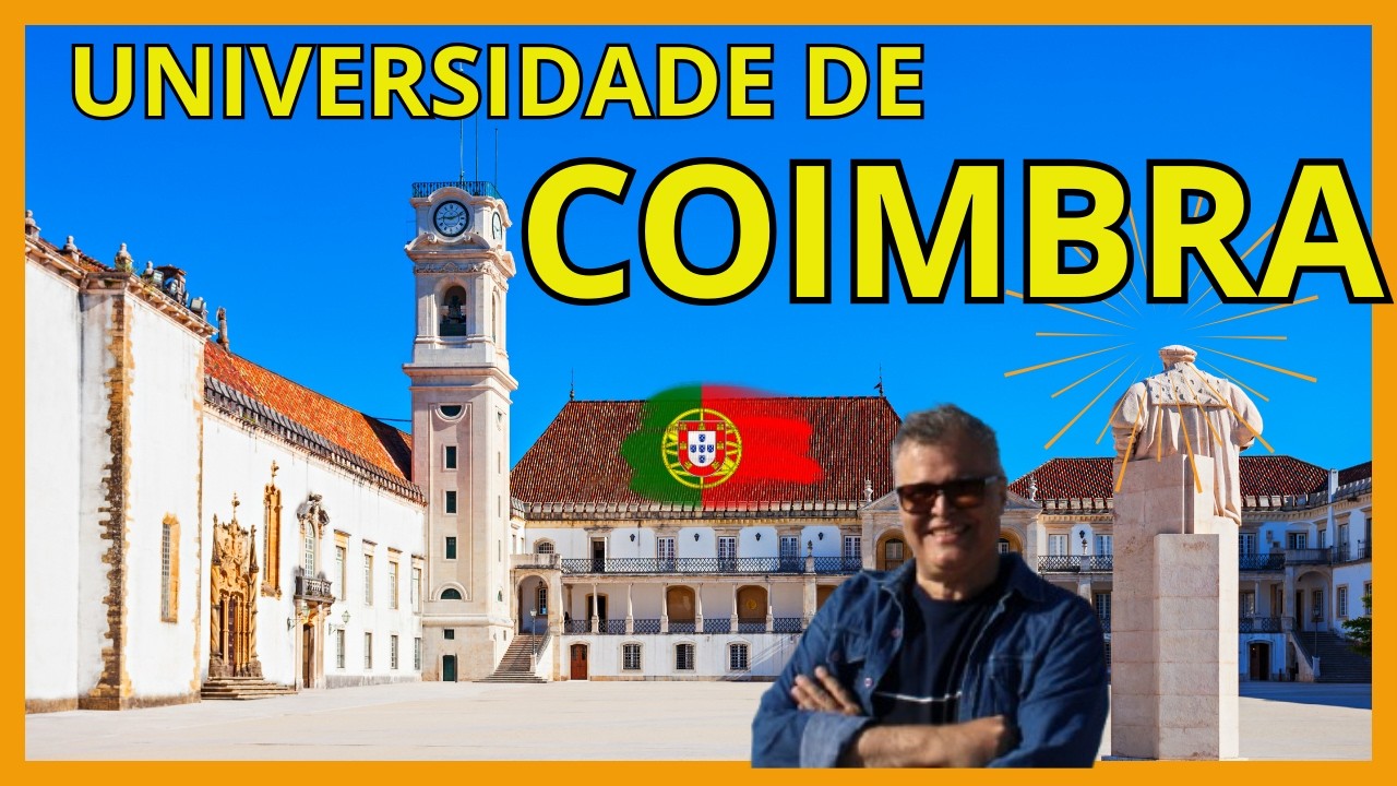 Primeira vez em COIMBRA , PORTUGAL 🇵🇹 Conheça a primeira universidade de PORTUGAL