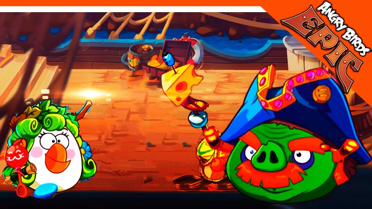 🌟 ПРОШЕЛ 2 ПЕЩЕРУ - БОСС БОРОДА 🌟 Angry Birds Epic (Злые Птицы) Прохождение
