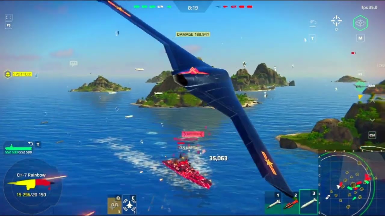 MODERN WARSHIP GAMEPLAY BEST FIGHT EVER