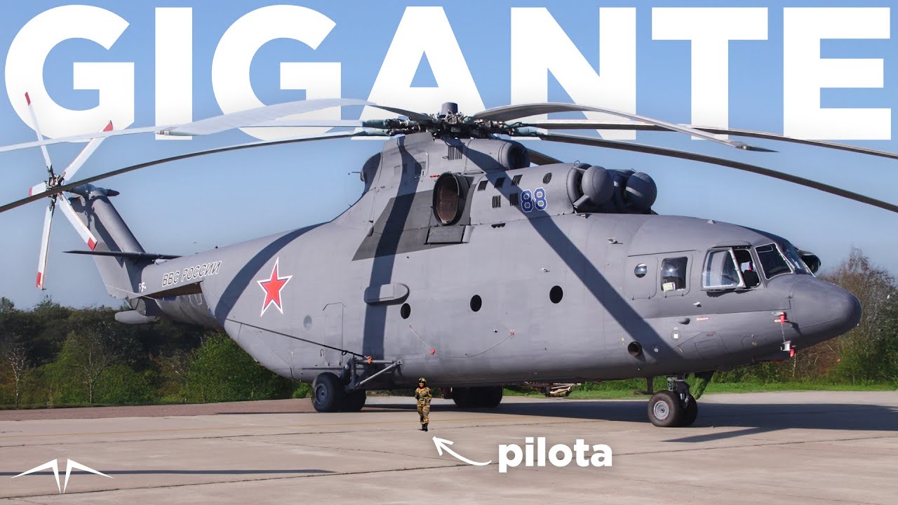 L'ENORME ELICOTTERO RUSSO che HA UMILIATO gli USA - Mil Mi-26