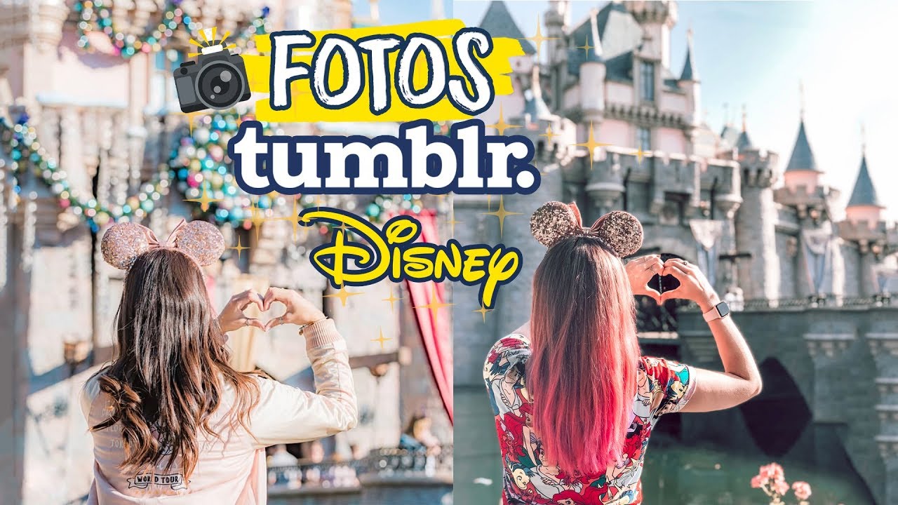 IMITANDO FOTOS TUMBLR EN DISNEY| Dolce Placard
