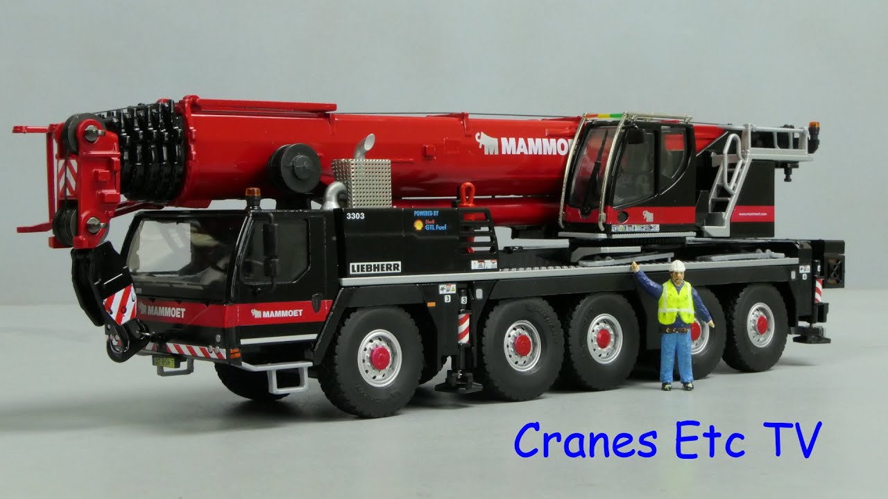Мобильный кран Conrad Liebherr LTM 1110-5.1 «Mammoet» от Cranes Etc TV