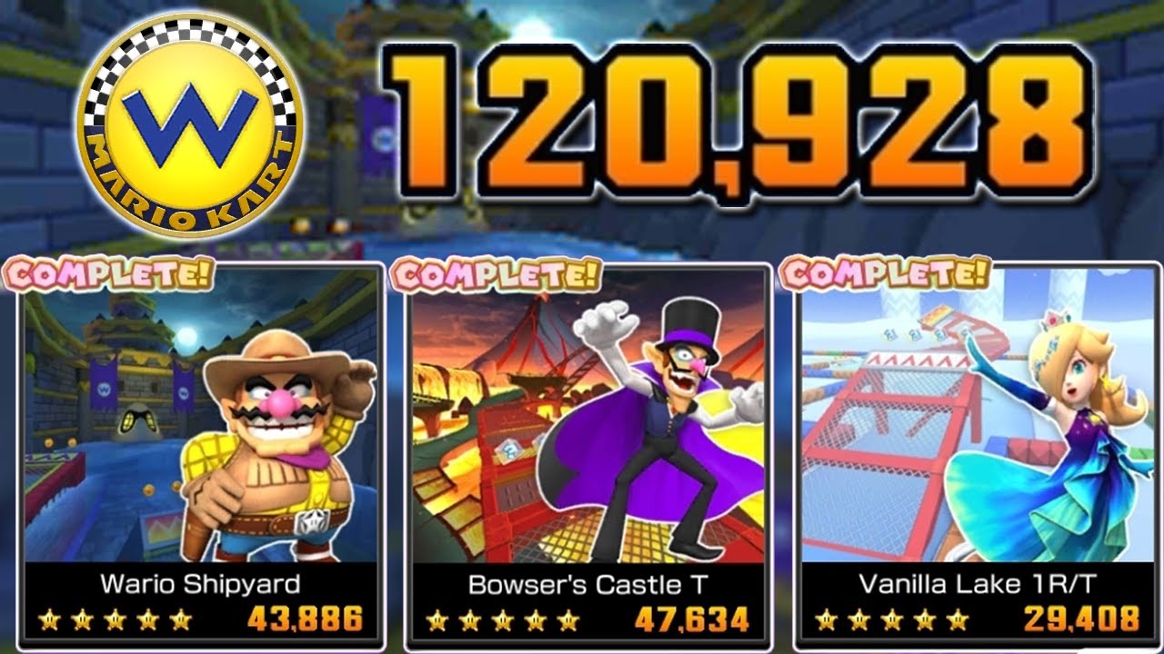 Wario vs Waluigi Tour Week 1 Ranked Cup (121K) - #MarioKartTour Ranked Report