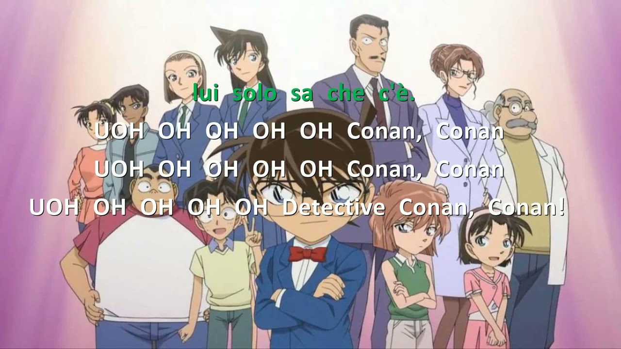 Conan, Il Detective Più Famoso - Giorgio Vanni Versione Strumentale Karaoke Lyrics