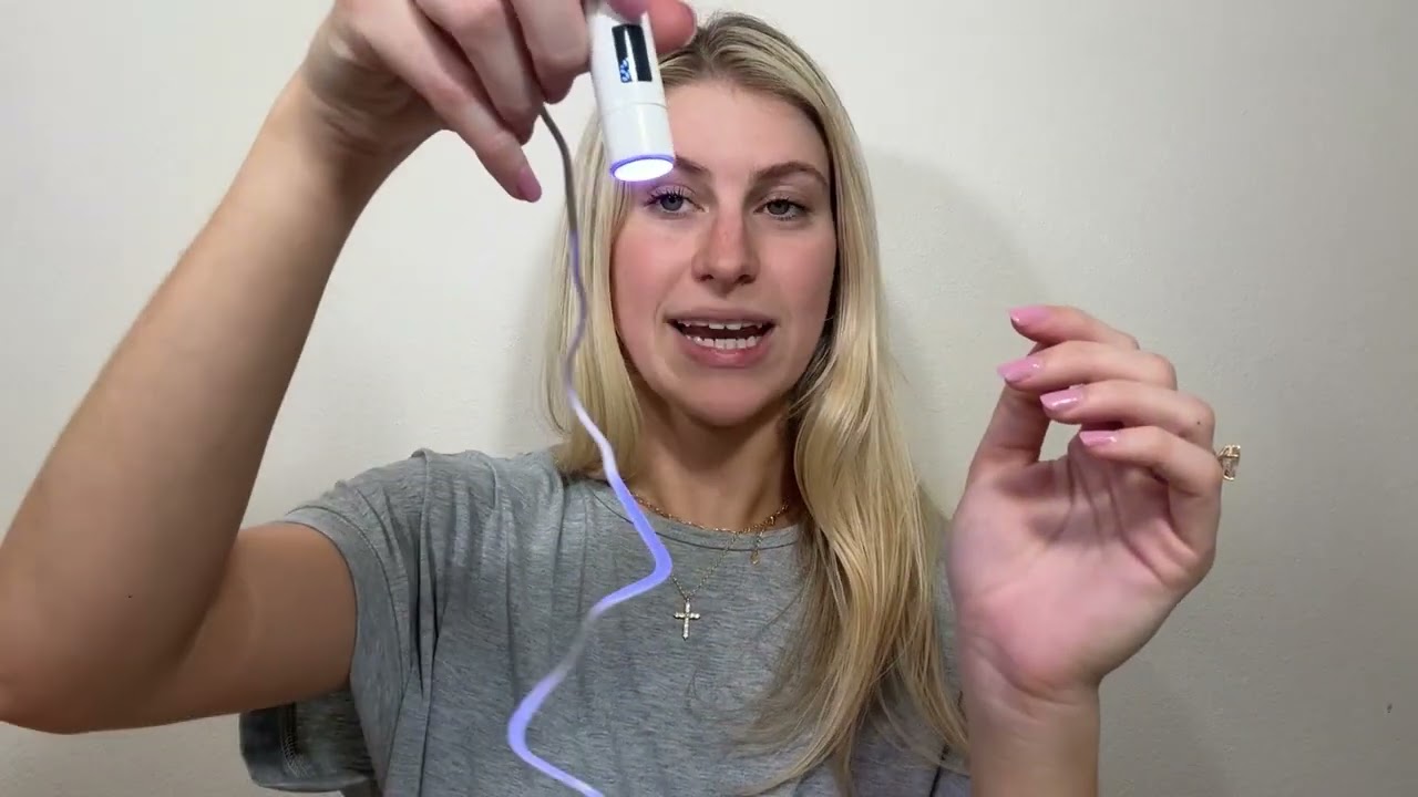 Mini UV Light for Nails，Handheld LED Flash Cure Lamp for Gel X Polish, Portable Uv Pen Light Review