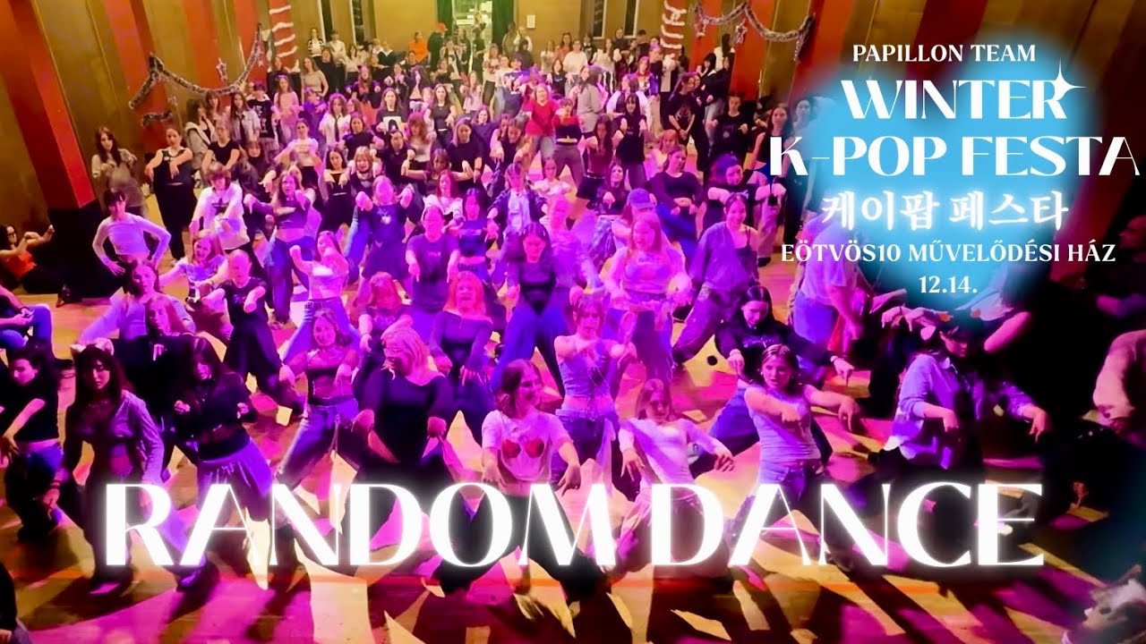 [KPOP IN PUBLIC HUNGARY] WINTER SPECIAL K-Pop Random Play Dance by Papillon Team at Budapest