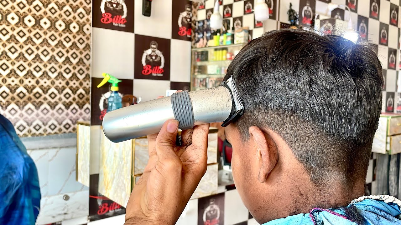BARBER🇵🇷BILLO2✂️💈 HairSalon Slow hair cutting Calm sounds, and stress Relief🌶👱‍♂️🇾🇪