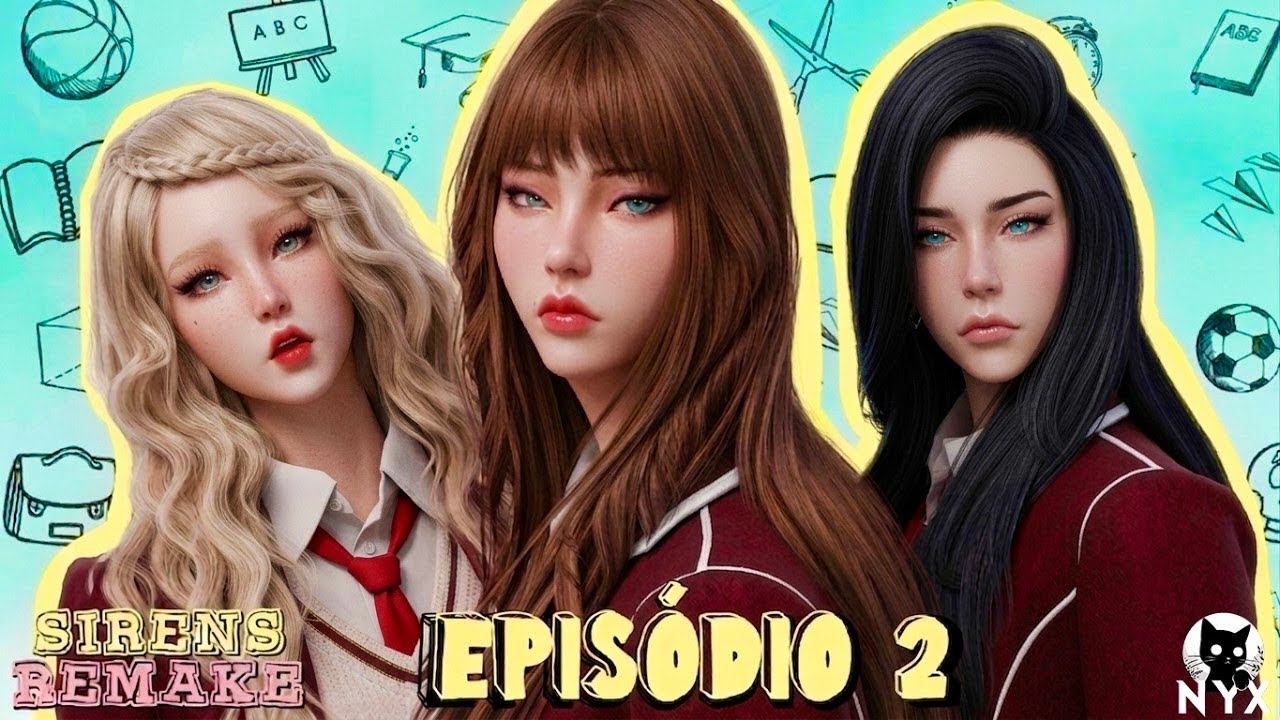 SIRENS REMAKE | EPISÓDIO 2 | Dublado PT-BR | THE SIMS 4