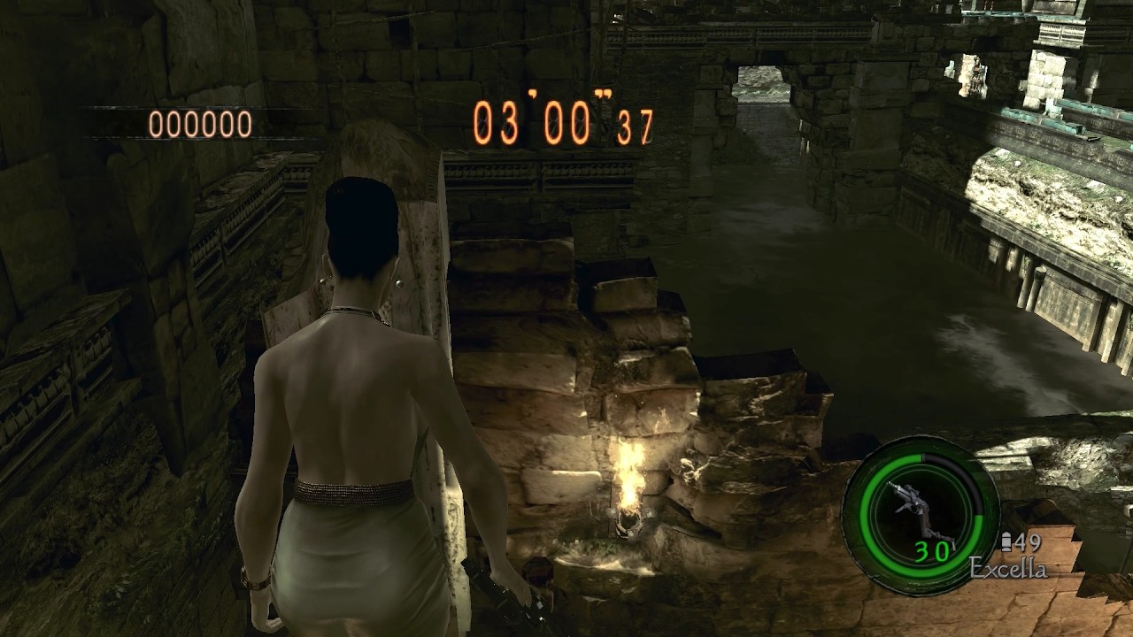 Resident Evil 5 Mercenaries Reunion - Solo - Ancient Ruins - 1,199,753 (Excella)