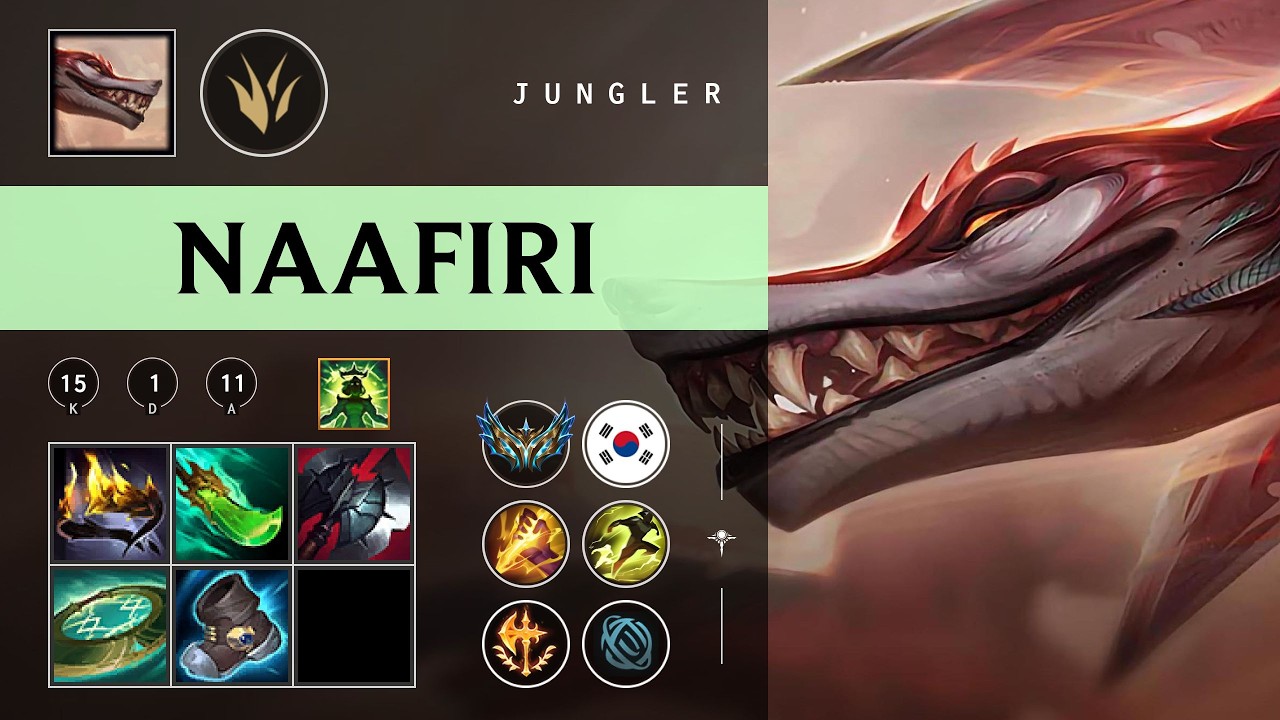 Naafiri Jungle vs Shyvana - KR Challenger Patch 26.06