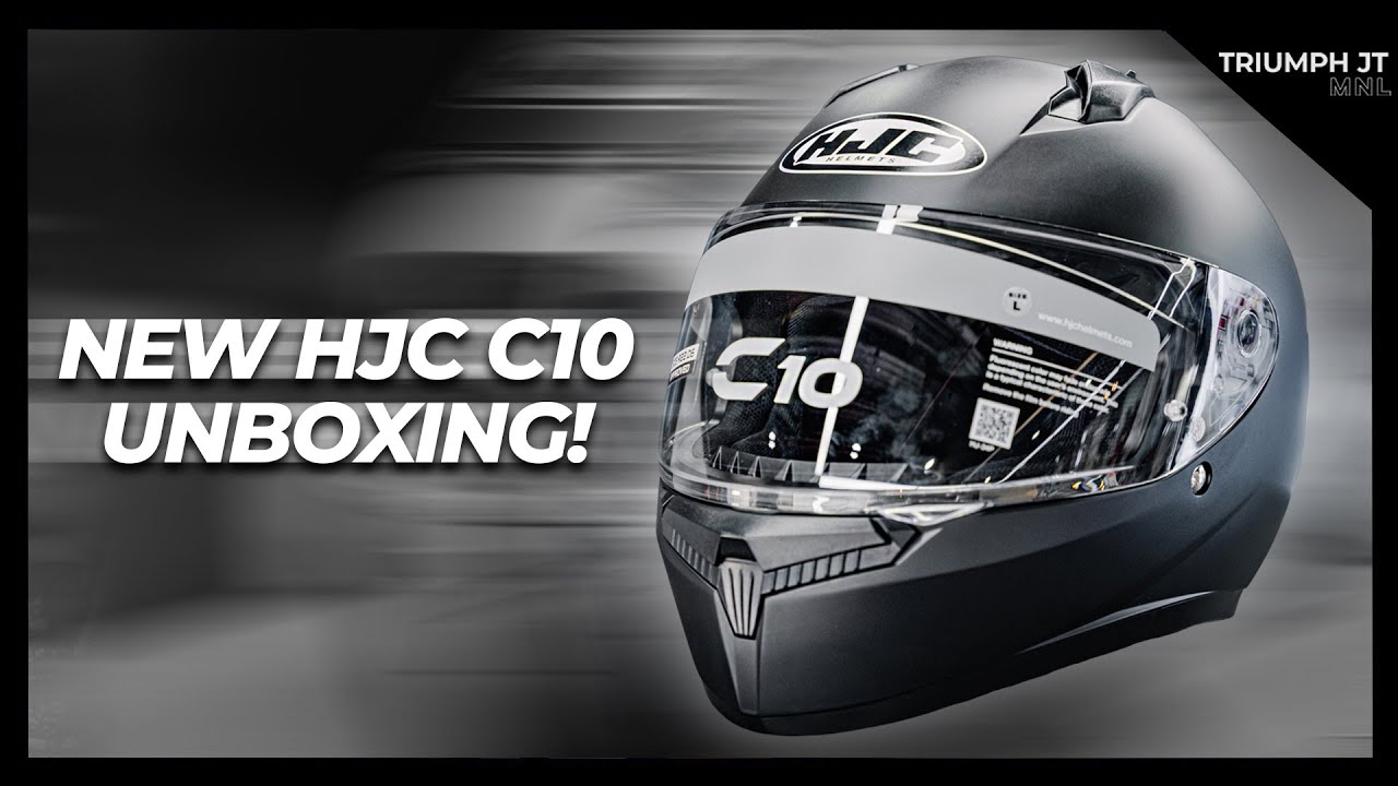 NEW & AFFORDABLE! | HJC C10 Unboxing!