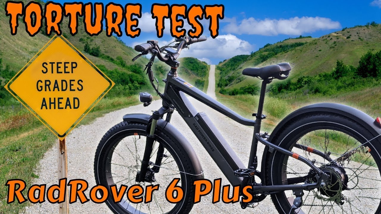 RadRover 6 Plus Hill Climb Test | Performance Up a Mountain