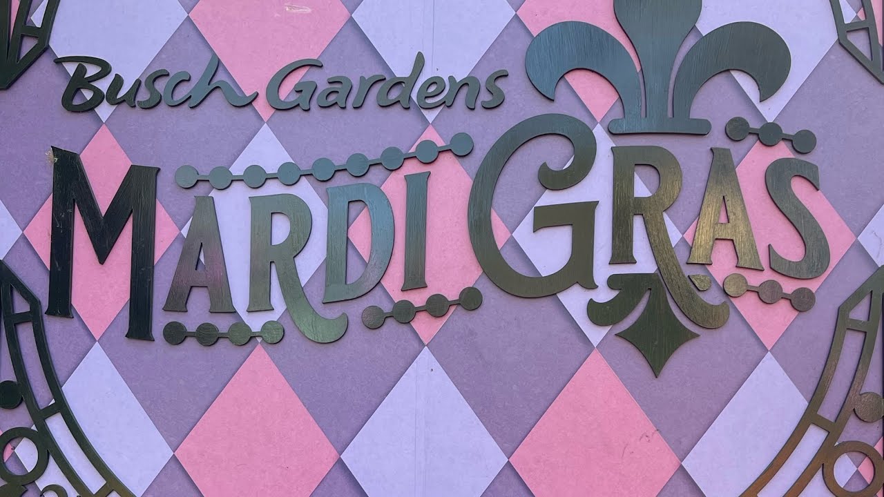 Opening Day for MARDI GRAS 2022 at Busch Gardens Tampa Fl | Food, Parade&rsquo;s, Music and More!