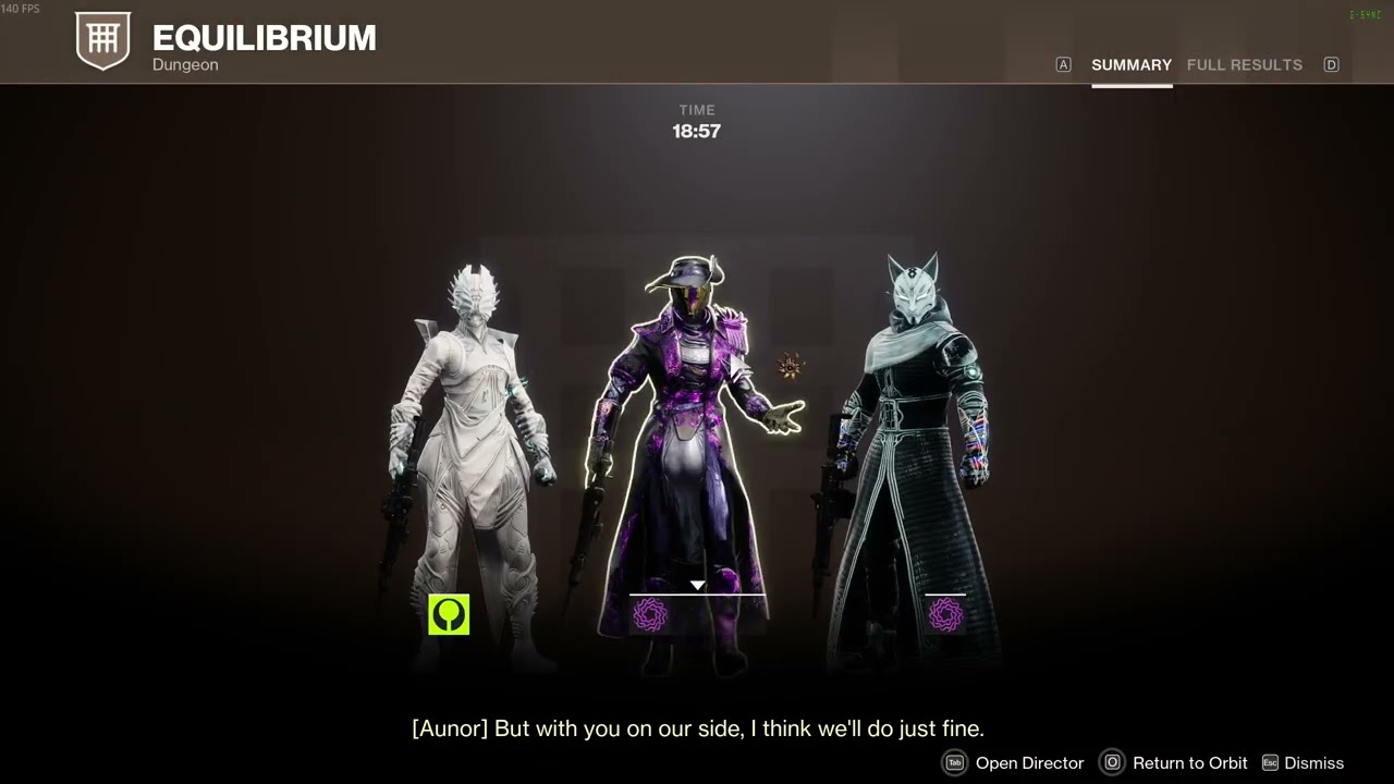 Destiny 2 - The Praxic Time Trials (3 Warlocks) Ending #PraxicTimeTrials