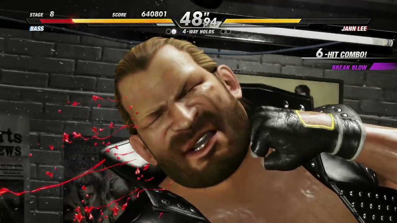 DEAD OR ALIVE 6 💥 | Bass Armstrong 🦾 | FULL ARCADE RUN BREAKDOWN ⚔️