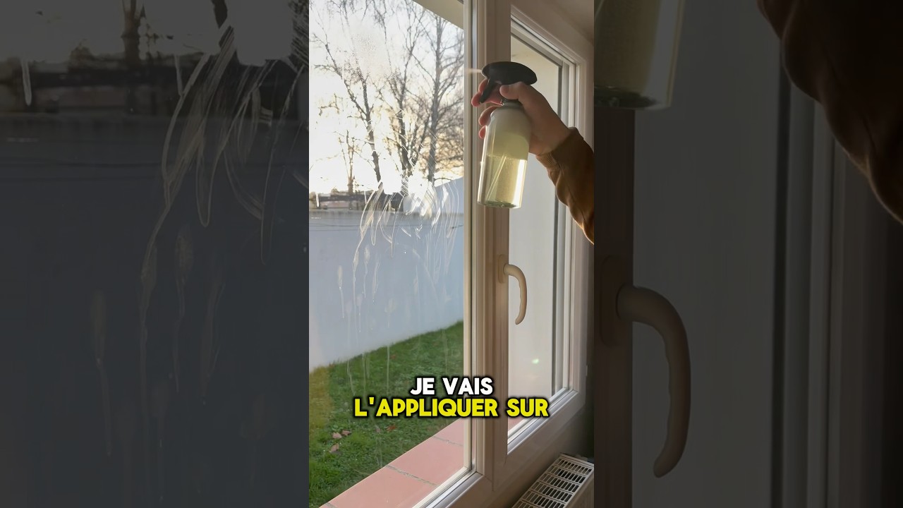 Astuce pour des vitres propres sans forcer ! #astuce #vitres #vitre #menage #nettoyage