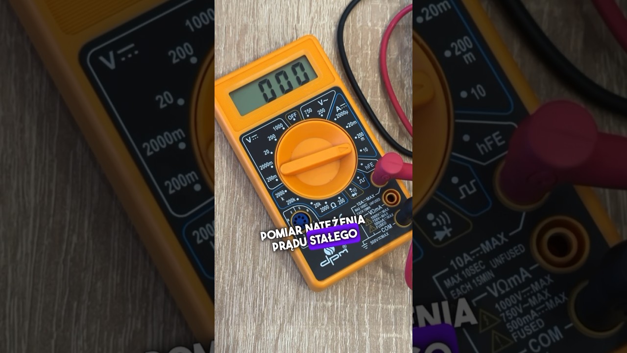 Multimetr - wyjaśniam #tips #elektryka #multimeter #multimetr #naprawa #mechanik