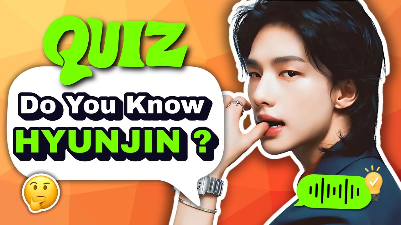Тест на Хёнджина из Stray Kids | Насколько хорошо ты знаешь Хёнджина? 🤔