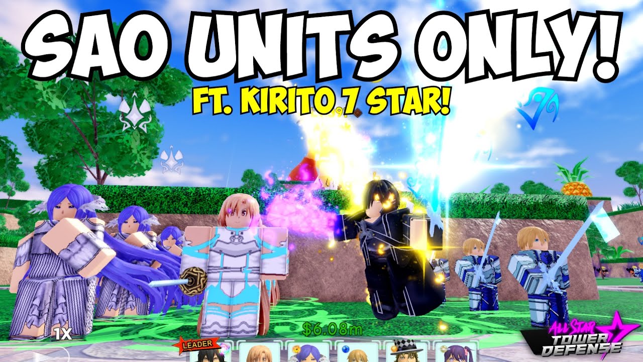 New SAO Units Only Vs. Infinite Mode Ft. Kirito 7 Star! | ASTD Challenge