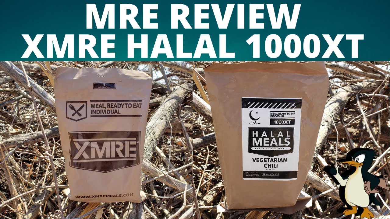 MRE Review XMRE Halal Vegetarian Chili 1000XT