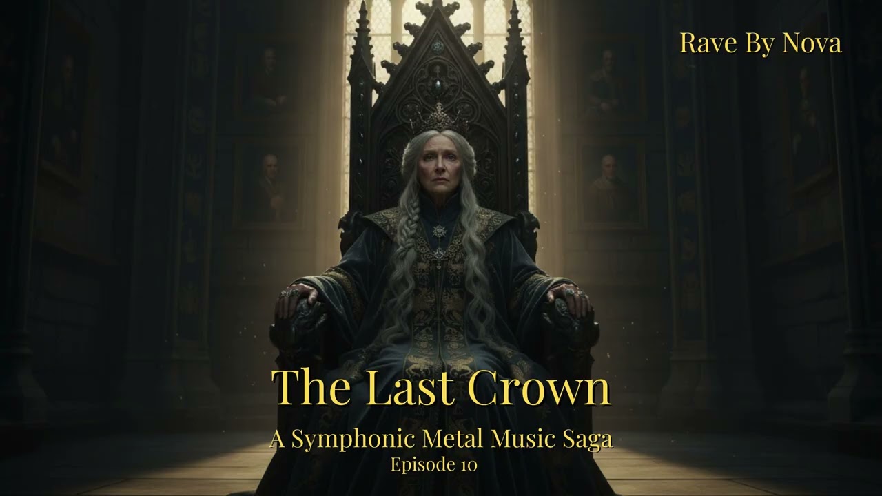 [Nova Blackwood] - THE LAST CROWN - (Official Symphonic Metal 2025) AI Cinematic Opera
