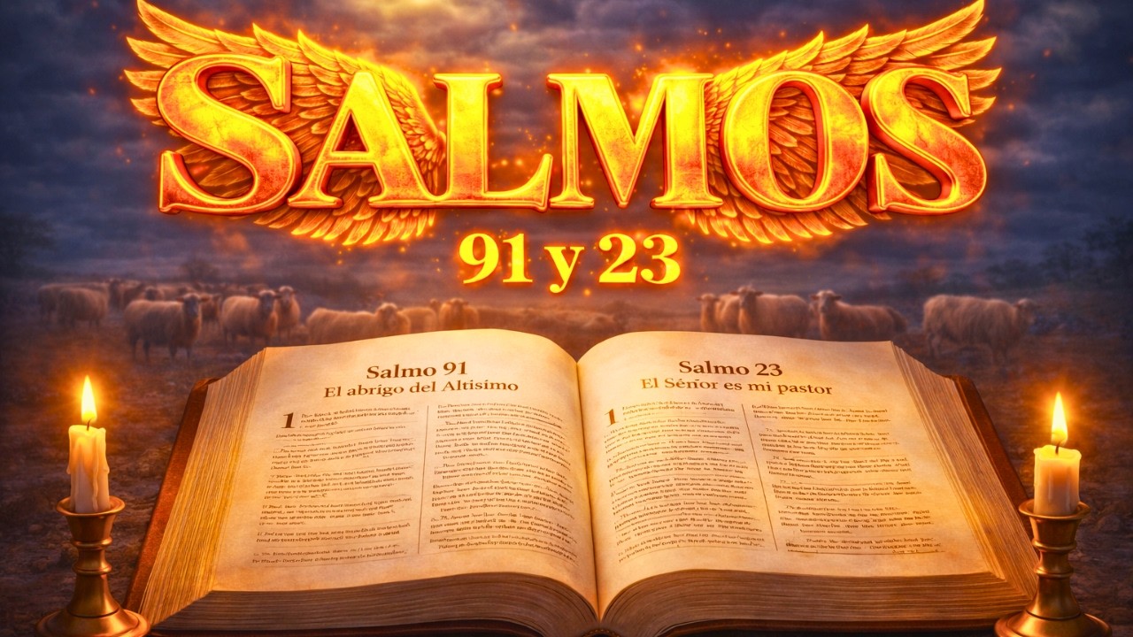 ORACIÓN del DÍA 18 de FEBRERO|SALMO 91 y SALMO 23 - Las dos ORACIONES MÁS PODEROSAS de la BIBLIA