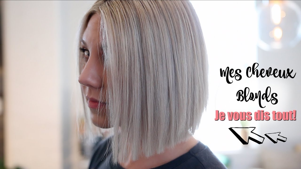 Je vous dis tout : Mes Cheveux blonds polaires et leur entretien!