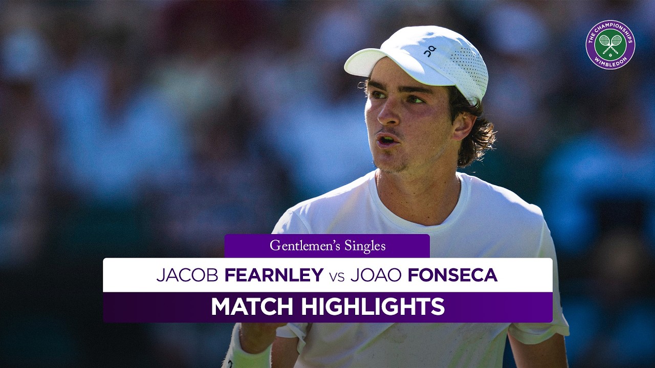 He came to entertain! | Jacob Fearnley vs Joao Fonseca | Highlights | Wimbledon 2025