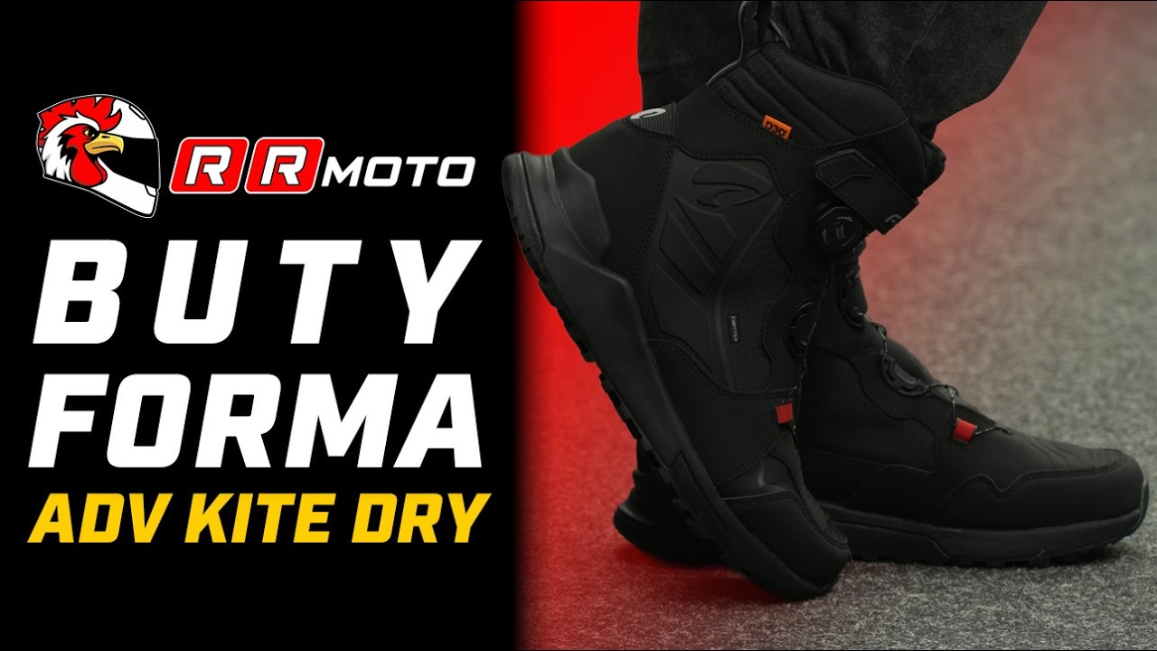 FORMA ADV KITE DRY - wodoodporne sneakersy ADV | D3O, Drytex i szybkie zapięcie BOA