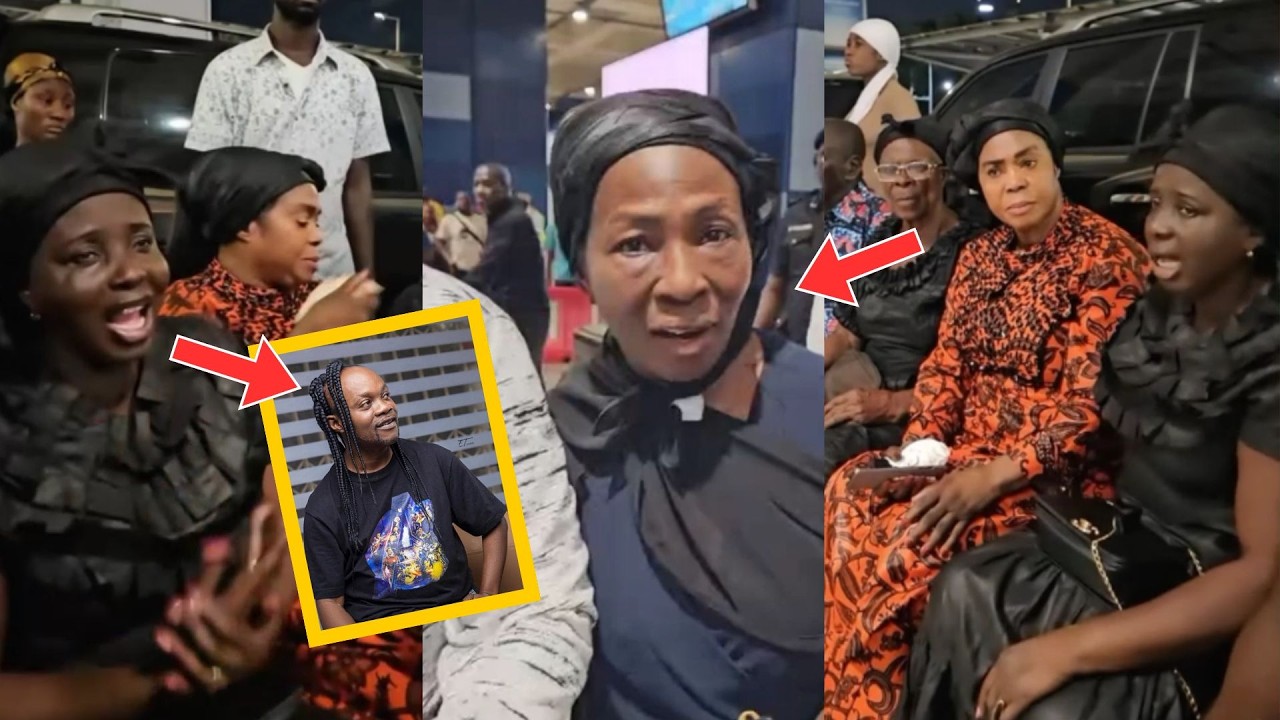 Daddy Lumba Wife Akosua Serwaa Arrived in Ghana: Akosua Brempomaa & Mama China St0rms Airport.......