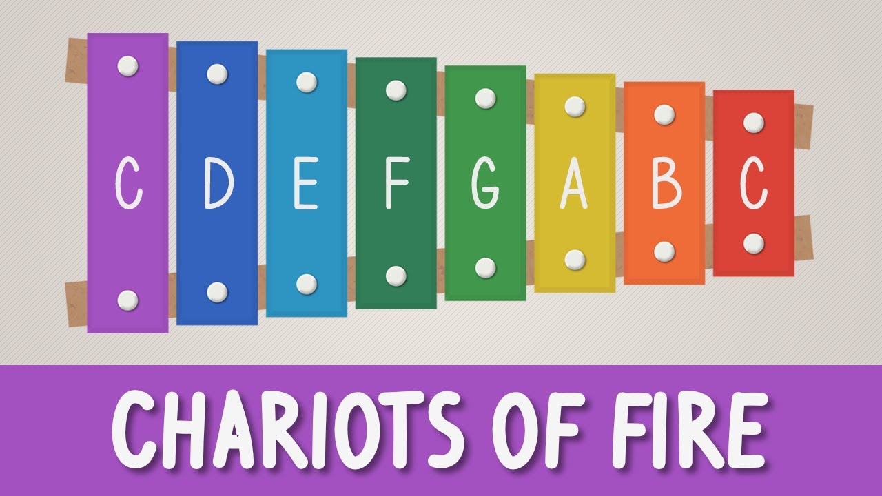 How to play Chariots of Fire on a Xylophone - Easy Songs - Tutorial
