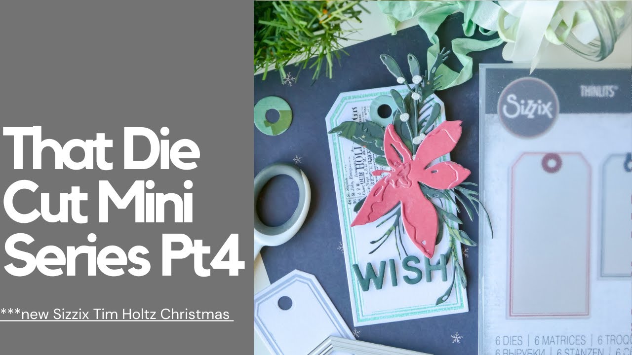 ***new Tim Holtz and Sizzix Christmas 2022 Pt4