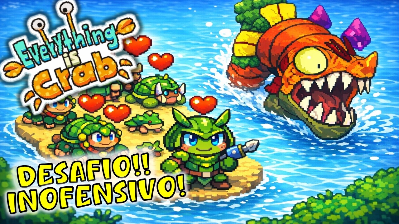 Everything is Crab - Jogando na AMIZADE!